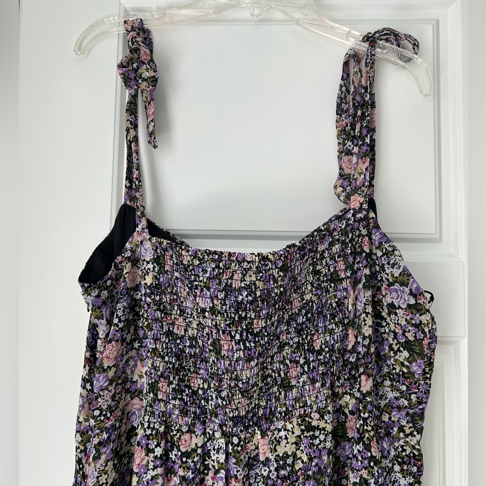 ASTR the Label Floral Sleeveless Dress with Slit - Picture 11 of 14